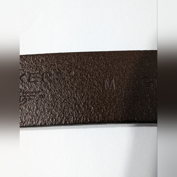 Dockers Brown Leather Belt, Size M - Picture 10 of 11